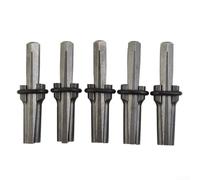 Set di 5 cunei separatori per roccia da 22,7 cm per una separazione efficiente delle pietre, realizzati in metallo trattato termicamente