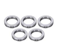 Set di 5 cuscinetti a sfera assiale in acciaio da 45 mm, 65 mm e 14 mm, durevoli, per attrezzature a macchina