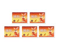 Set di 5 cuscinetti riscaldanti portatili per il freddo, comfort affidabile e di lunga durata, comodo scaldacorpo, accessorio esterno per campeggio, sport e pendolarismo, 12 x 9 cm