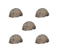 Set di 5 custodie protettive per casco Paintball Army Fast Helmet Equip G, Style G