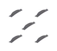 Set di 5 dadi per sella in legno, per chitarra, stabili, per accessori, parti di aggiornamento, stile D, 8 fori, vite di bloccaggio a 8 fori, coda di rondine