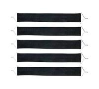 Set di 5 di ricambio per sedia da giardino, con forte portante, parte di riparazione per giardino, patio, prato