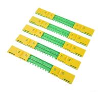 Set di 5 dischi in plastica per porte di alveare per cancello del nido per controllo delle api per gestire l'accesso all'alveare e prevenire la fuga