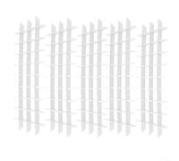 Set di 5 divisori personalizzabili per liofilizzatore compatibili con per il raccolto giusto, migliora il processo di essiccazione degli alimenti (trasparente)