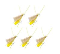 Set di 5 Esche Artificiali per Cavalletta, per la in Acqua, per Laghi, fiumi, stagni, Acqua, per la | Design di Imitazione degli Insetti Selvatici, efficiente, e