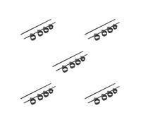 Set di 5 estensori per dita, allenamento, chitarra, pianoforte per principianti, allargamento delle dita