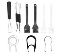 Set di 5 Estrattori per Copritasti con 4 Spazzole, Strumenti per la Rimozione dei Copritasti e Pulizia della Tastiera