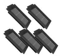 Set di 5 filtri di ricambio compatibili con ECOVACS per robot aspirapolvere Deebot T50 PRO per una migliore cattura della polvere e pavimenti puliti