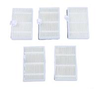 Set di 5 filtri HEPA di ricambio per Cecotec per robot aspirapolvere CONGA Y70, lavabili in ABS e tessuto non tessuto, efficiente filtrazione delle polveri sottili per chi soffre di allergie, facile