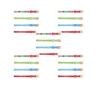 Set di 5 flauto dolce in legno, strumento per clarinetto, per bambini, principianti, giocattolo regalo #1