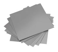 Set di 5 fogli di lamiera di ferro A3 100x100 mm - 0,5/0,6/0,8/1/1,2 mm di spessore for progetti CNC di telai/modelli/fai da te(1.2mm)