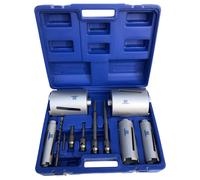 Set di 5 frese corone al diamante per carotatore