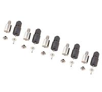 Set di 5 fustelle per rivetti a tappo singolo, 5 mm, 6 mm, 7 mm, 9 mm, 11 mm, strumento di impostazione per rivetti a tappo singolo, per macchina manuale