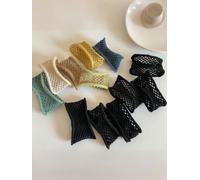 Set di 5 gemelli regolabili antiscivolo | unisex senza cuciture per camicia | Adatto per abiti, camicie e Hanfu, strumento di fissaggio rapido elastico riutilizzabile, adatto per la festa della mamma