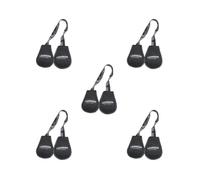 Set di 5 guanti da boxe deodoranti per guanti da bowling, guanti da baseball, guanti da calcio neri, 13,5 x 9,5 cm