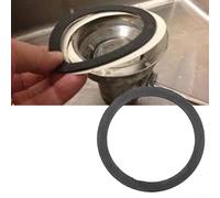 Set di 5 guarnizioni in gomma per filtro per lavello da cucina, adatto per scarico standard da 3 1/2 pollici per esigenze di sostituzione