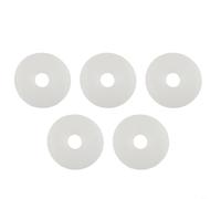Set di 5 guarnizioni per valvola di scarico WC per modelli Roca Dual Flush D1D D2D, rondella a membrana in gomma di ricambio AH0007100R, senza perdite