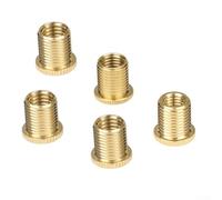 Set di 5 inserti filettati per pomello del cambio con M10 x 1 25, M10 x 1 5, M8 x 1, 25 misure, compatibili con vari pomelli del cambio (M10 x 1,25)
