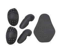Set di 5 inserti protettivi per moto, gomiti, spalle e schiena, materiale EVA per comfort e sicurezza