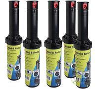 Set di 5 Irrigatore MINI8 1/2''. Portata da 6 a 10,7 metri, angolo regolabile, Toro Company