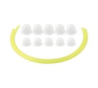 Set di 5 lampadine di ricambio per sistema di alimentazione con 5 piccole e 5 grandi per motori piccoli, tra cui 2 piedi linea carburante 3 mm x 5 mm, uso aftermarket