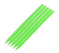 Set di 5 leve in plastica per la riparazione del telefono con spudger a doppia testa piatta e appuntita per l'apertura sicura dello schermo e la manutenzione del dispositivo (verde)