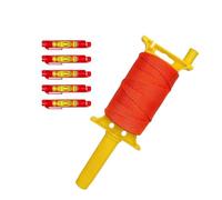 Set di 5 livelle fluorescenti per muratori da 1,5 m, per applicazioni accurate di paesaggistica e edilizia, linea fluorescente