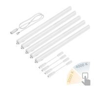 Set di 5 luci LED da sottopensile Rigel da 57,3 cm ciascuna - temperatura di