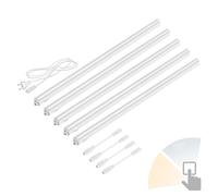 Set di 5 luci LED da sottopensile Rigel da 87,3 cm ciascuna Temperatura di