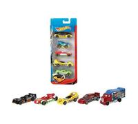 Hot Wheels Confezione 5 Macchinine, Modelli Assortiti, Giocattolo per Bambini 4+ Anni