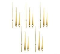 Set di 5 meccanismi in alluminio per la riparazione di orologi fai da te per progetti unici (oro)