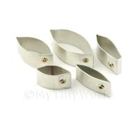 Set Di 5 Metallo Bianco Champak Zucchero Craft Formine
