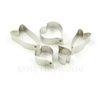 Set Di 5 Metallo Calla Lilly Zucchero Craft Formine