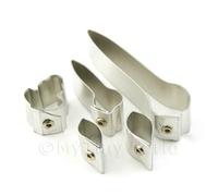 Set Di 5 Metallo Cymbidium Orchid Zucchero Craft Formine