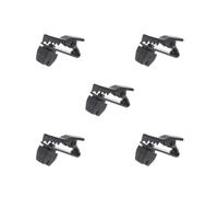 Set di 5 mini fermacravatta per microfono, 5 mm, per chat, riunioni, interviste