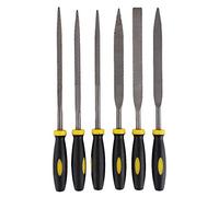 Set di 5 mini raspa per legno assortiti, 180 mm, con manico in gomma, 6 pezzi