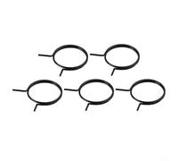 Set di 5 molle per maniglia della porta, per pomello della leva di ricambio, molle di torsione a spirale per porte interne, compatibili con più modelli di maniglie (FMTB-MSNH-12)