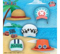 Set di 5 One Piece Hat Collection Figure Set Japan 2025 Anime Ufficiale