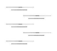 Set di 5 paia (10 pz) guide/binari con cuscinetti a sfere ad estrazione
