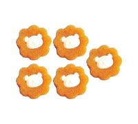 Set di 5 palline anti-pelucchi per asciugacapelli, set di 5 pezzi a forma di ,palline riutilizzabili antipelucchi - per asciugatrice, lavatrice, vestiti, tessuti, detriti, casa, appartamento