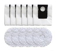 Set di 5 panni per mocio con 6 sacchetti per la polvere, sacchetti di ricambio per aspirapolvere Eureka J15 Pro per Ultra, set di accessori di ricambio per aspirapolvere