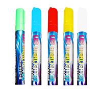 Set di 5 pennarelli per api regina delle api, set di marcatura delle api, pennarello Queen Bee, penna per marcatura delle api, per una marcatura sicura del verde delle api, blu, rosso, giallo, bianco
