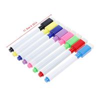 Set di 5 pennarelli per lavagna bianca, per insegnanti, classe, cancellare, per casa, camera da letto, soggiorno, porta, parete, lavagna bianca, colore nero