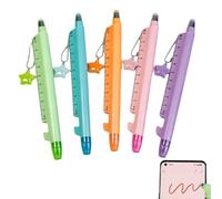 Set di 5 penne multifunzione lisce per la scuola