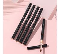 Set di 5 pennelli per arte di unghie, pennelli a doppia punta per disegnare linee lunghe, linee sottili, sfumature e arte di unghie 3D, adatti per smalto gel e pittura per unghie acriliche Alluminio