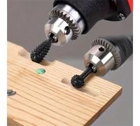 Set di 5 pezzi/10 pezzi di raspa rotativa esagonale FAI DA TE per lavorazione del legno, set di punte rotanti, set di lime per intagliare il legno, set di attrezzi rotativi esagonali per FAI DA TE per