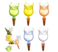 Set di 5 pezzi di irrigazione automatica per serra - Coni riutilizzabili a forma di per orto prato massiccio cactus vivaio serra interni e massicci