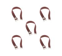 Set di 5 pezzi di ricambio per trampoli per cartongesso, poggiapiedi, polsini per gambe e gambe, 1 cinturino da 60 cm