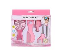 Set di 5 pezzi per la cura della salute del bambino, con spazzole per capelli, pettine e tagliaunghie, kit per la cura dei neonati, per bambini e bambini