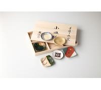 Set Di 5 Piccole Ciotole Mino Ware Kozara Fatto A Mano In Giappone Keizan